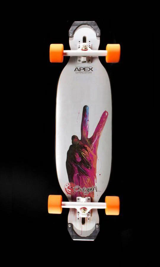 Apex 34 DoubleConcave Longboard Complete (Full Custom) - Image 7
