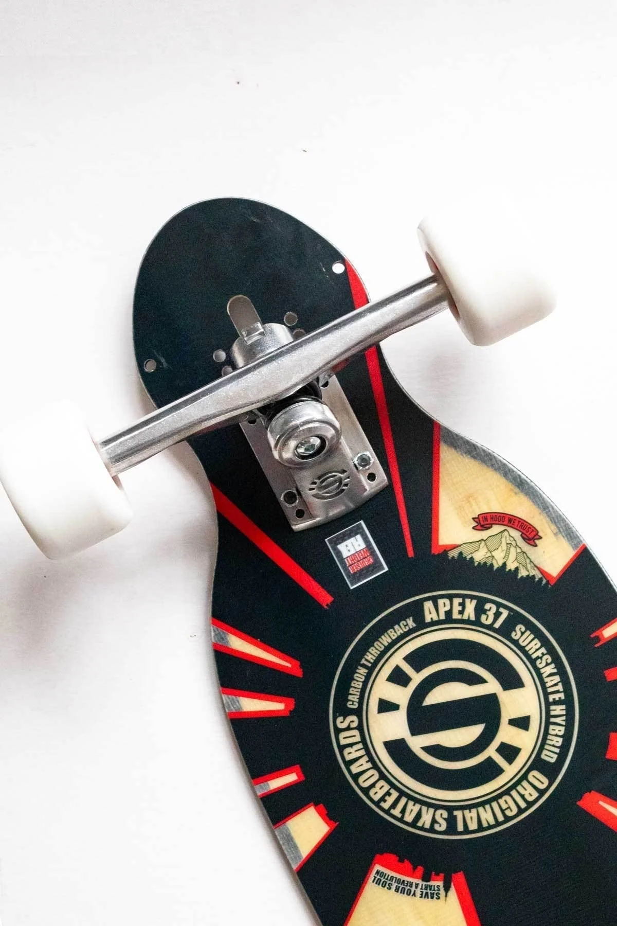 Apex 37 Throwback Surfskate Longboard Complete