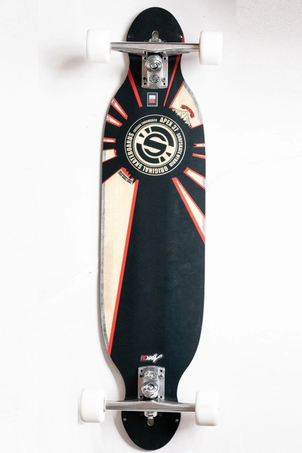 Apex 37 Throwback Surfskate Longboard Complete - Image 3