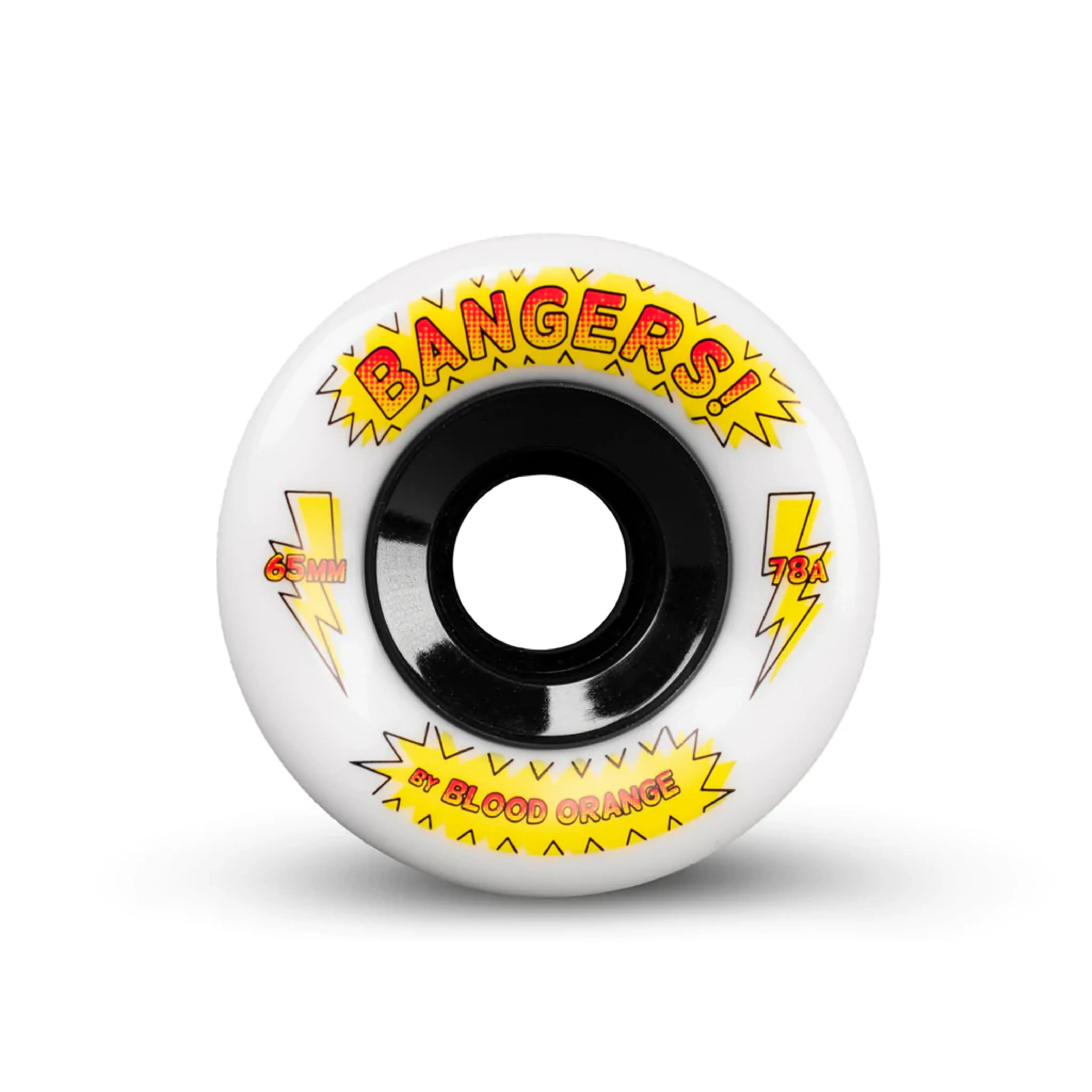 Blood Orange 65mm Bangers Longboard Wheels (Set of 4) - Image 3