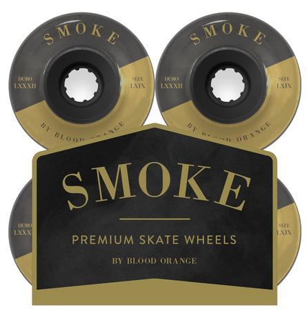 Complete Component - Blood Orange Smoke Wheels 69mm (Set of 4)