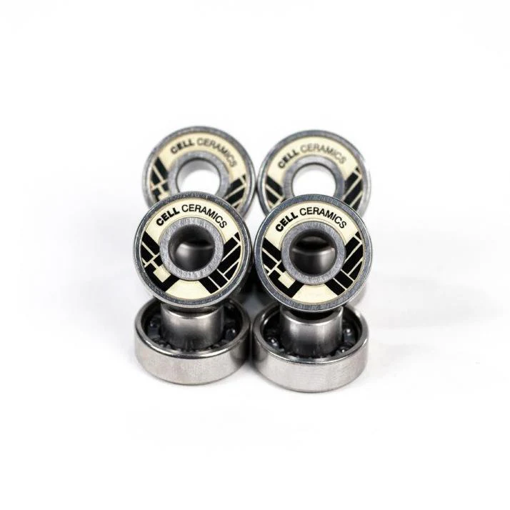 Complete Component - Cell Ceramics Longboard Bearings (Set of 8)