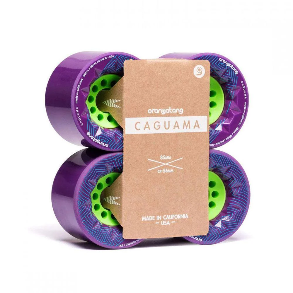Complete Component - Orangatang Caguama 85mm Longboard Wheels (Set of 4)