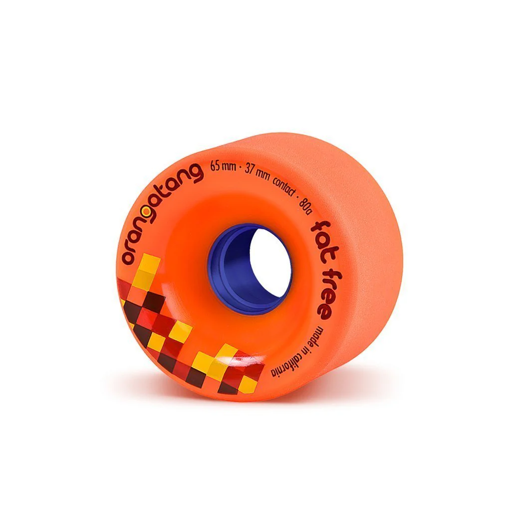 Complete Component - Orangatang Fat Free Longboard Wheels (Set of 4) - Image 3