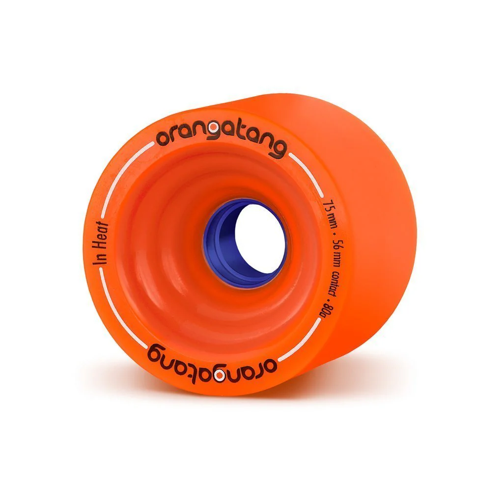 Complete Component - Orangatang In Heat 75mm Longboard Wheels (Set of 4) - Image 2