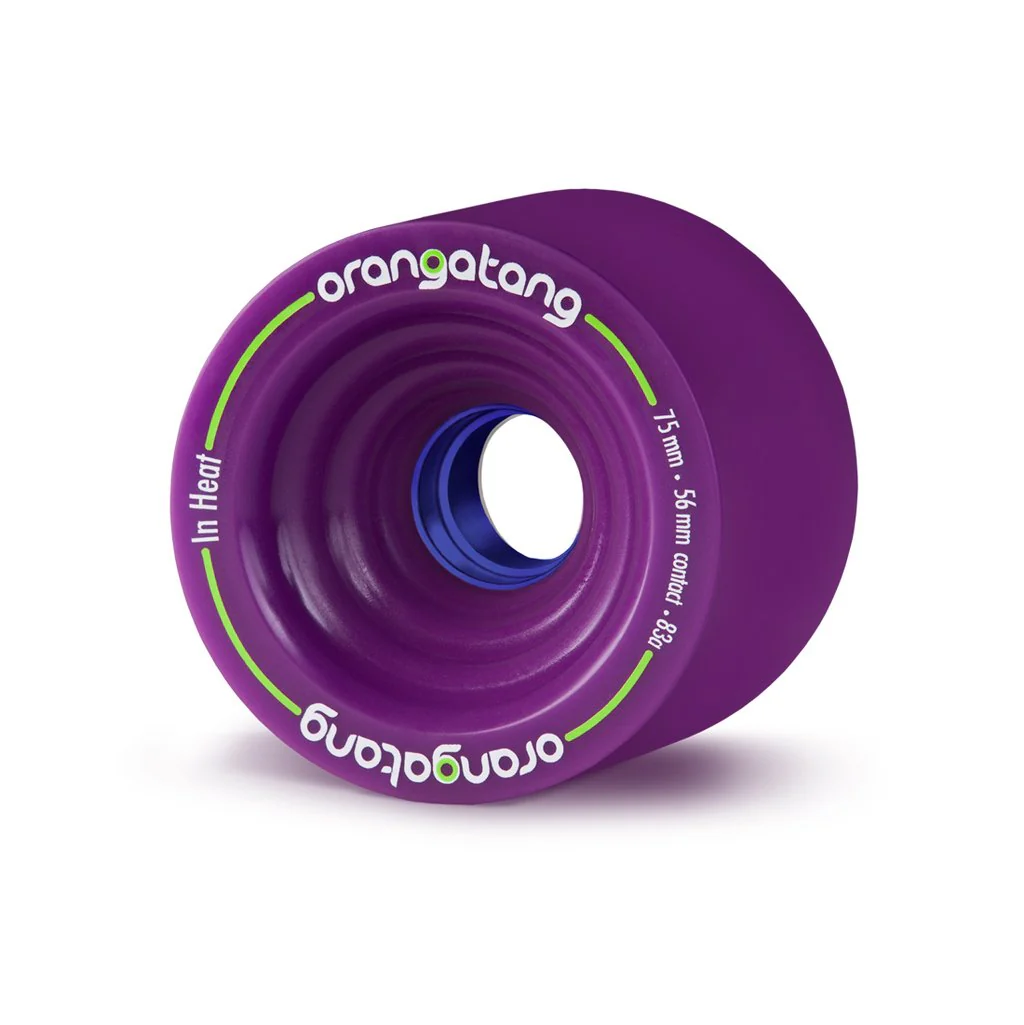 Complete Component - Orangatang In Heat 75mm Longboard Wheels (Set of 4) - Image 3