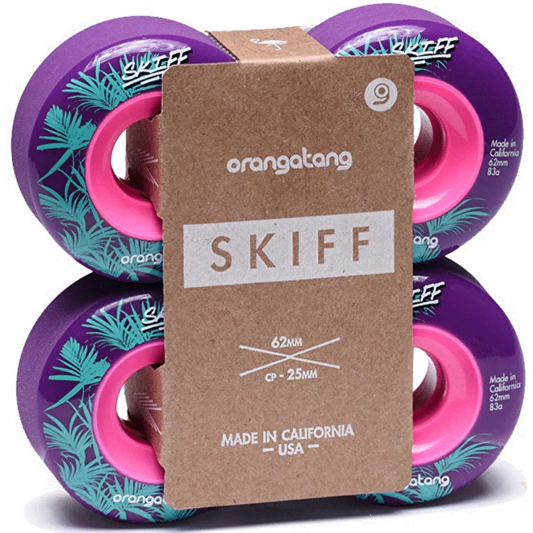 Complete Component - Orangatang Skiffs 62mm Longboard Wheels (Set of 4) - Image 3