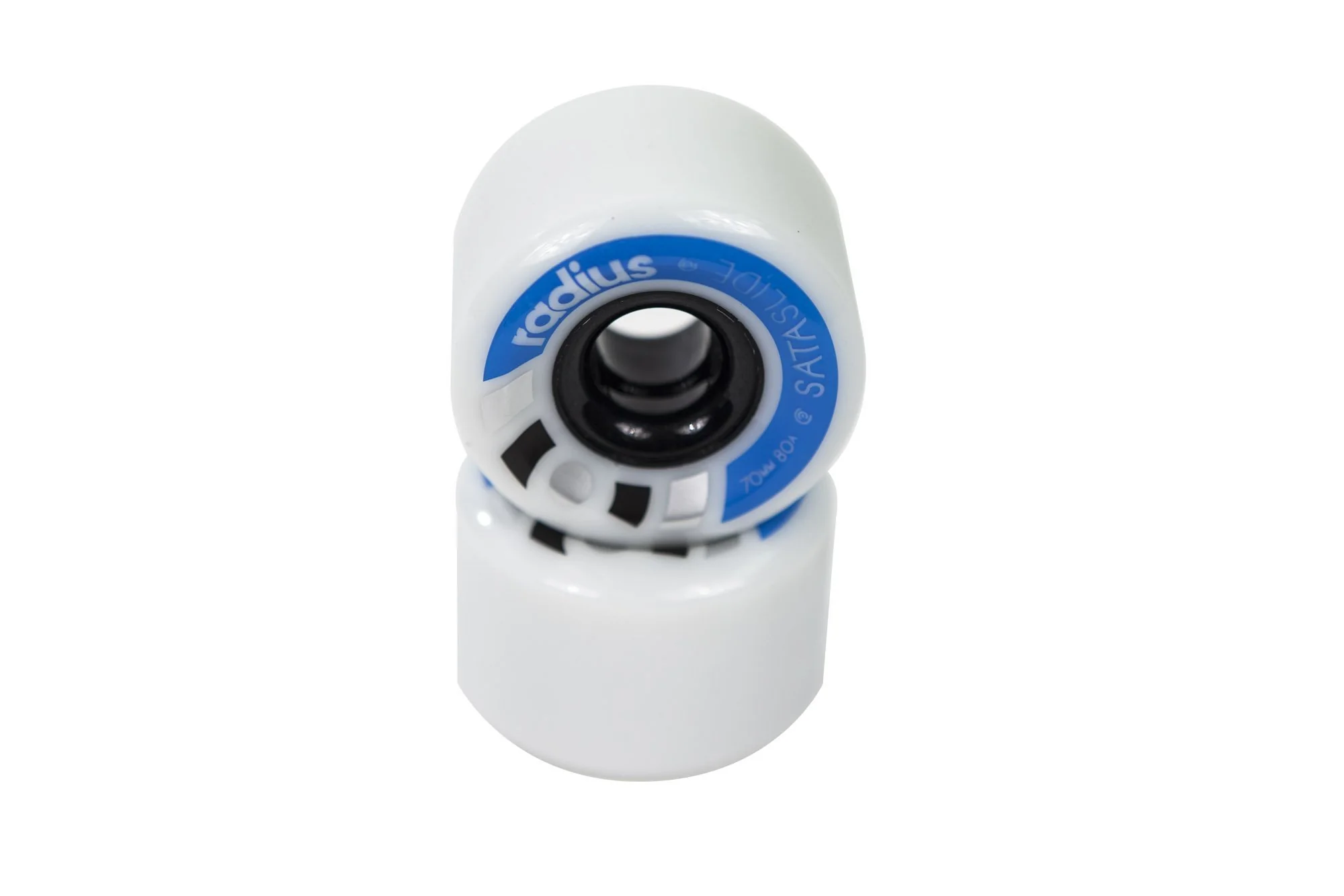Complete Component - Radius 70mm SataSlide 80a Longboard Wheels (Set of 4) — $5 Upgrade - Image 3