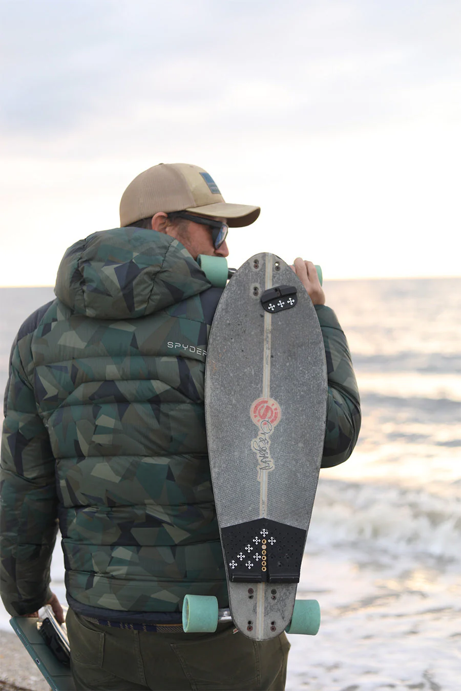 Scott's Surfskate Grip Pad 6.1in-W x 4.5in-L x 0.55in-H — for the Derringer 28 v1 - Image 4
